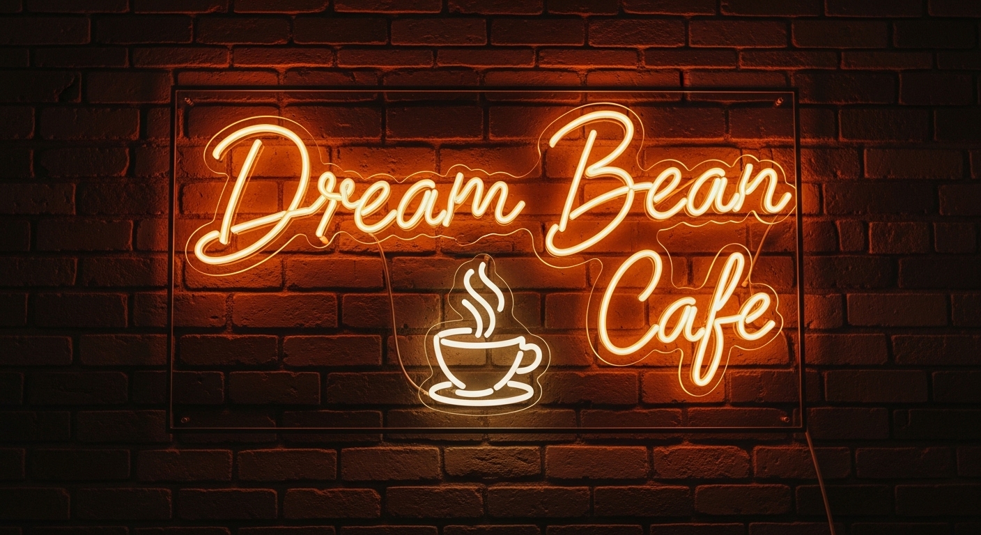 Letreiros em Neon LED: ideias criativas para valorizar lojas e cafés