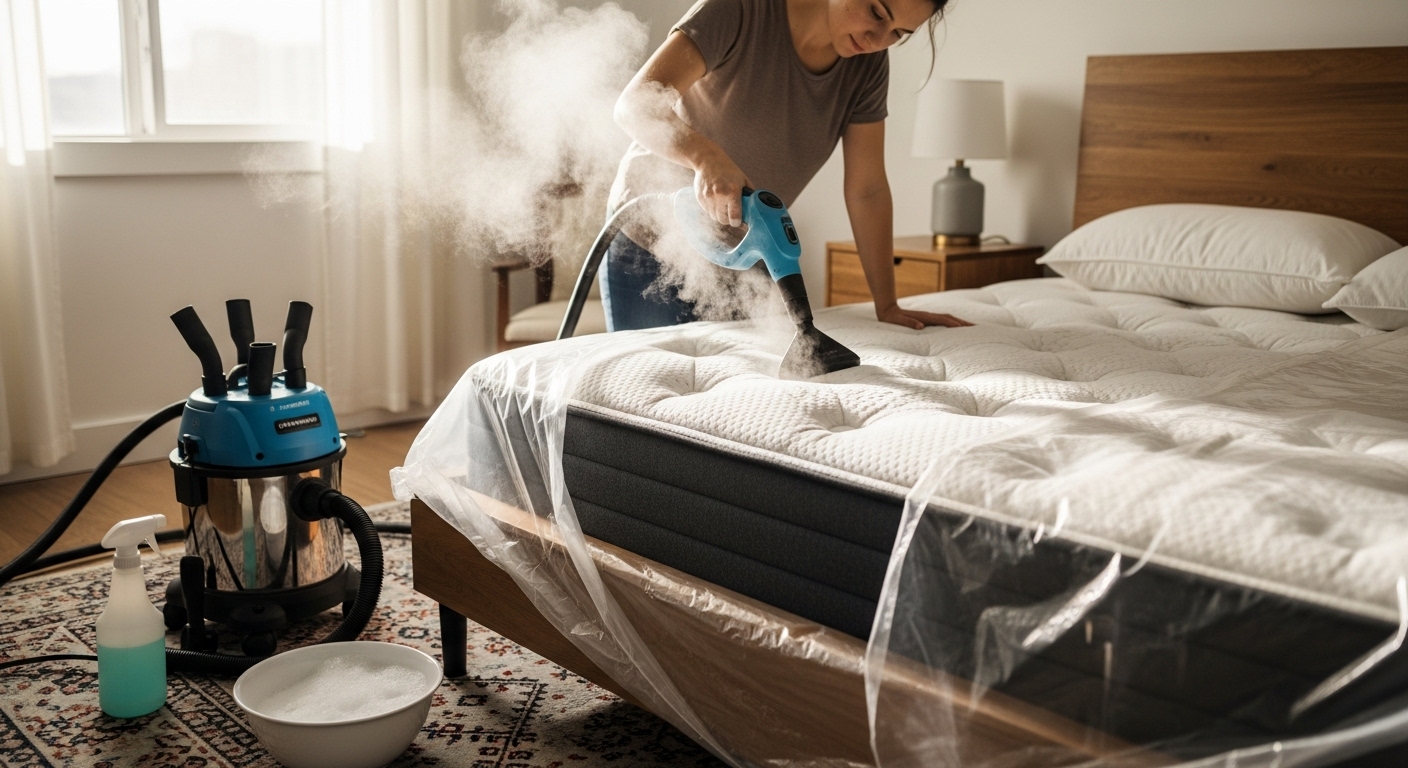 Limpeza de colchão faz diferença? Entenda quando e por que higienizar